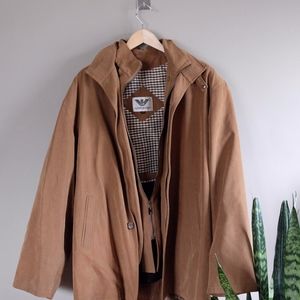 Georgio Armani Suede Men's Jacket